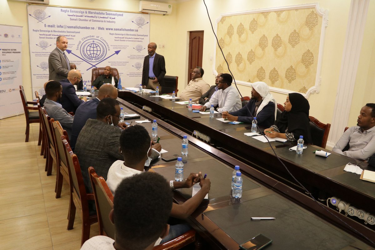 somaliacci's tweet image. @somaliacci had a productive meeting with first Secretary embassy of Italy to Somalia, @UNIDO Somalia O.I.C &amp;amp; Vice chairman IBS Bank, the partners have also spoken, to strengthen the public and private  institution to support #PSDP and SMEs development.