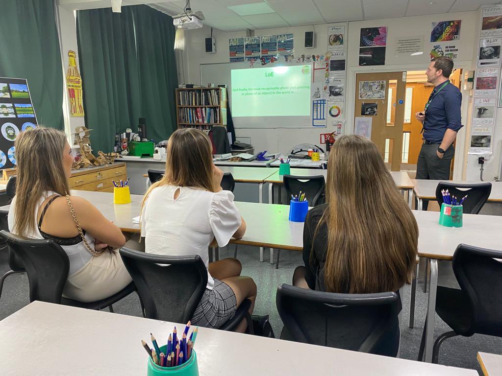 rw_school's tweet photo. Year 12 Induction Day is in full swing, with students meeting staff and experiencing what it is like to be a member of our Sixth Form. #RWS12 #Induction2022 https://t.co/MuSh4oUb1t