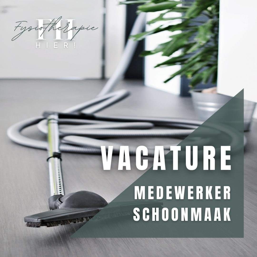 HierFysio's tweet photo. Voor onze locatie in Heerenveen zijn wij op zoek naar een schoonmaker (m/v). Ben/ken jij hem/haar?

Bekijk hier de volledige vacature:
https://t.co/KKX76JQuAa

Ook zijn wij nog opzoek naar andere collega's. Bekijk meer vacatures via: https://t.co/nQWYl4Bs1G https://t.co/NvtLPjICB0