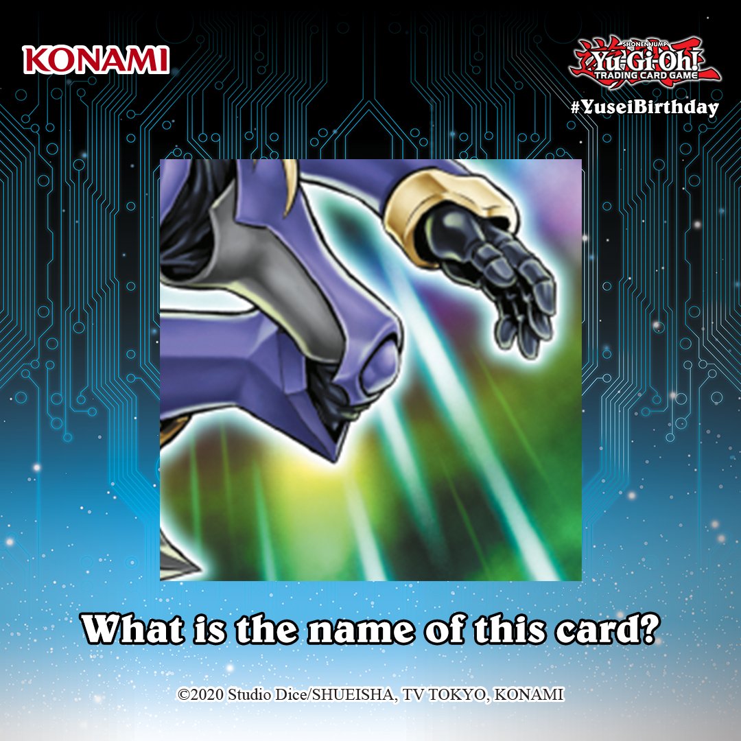Yusei’s birthday is tomorrow! His cards reveal the path of light, but can you recognise them by these zoomed in images of their artwork?
Let us know in the comments!
#YuGiOhTCG #YuseiBirthday #YuGiOh5Ds