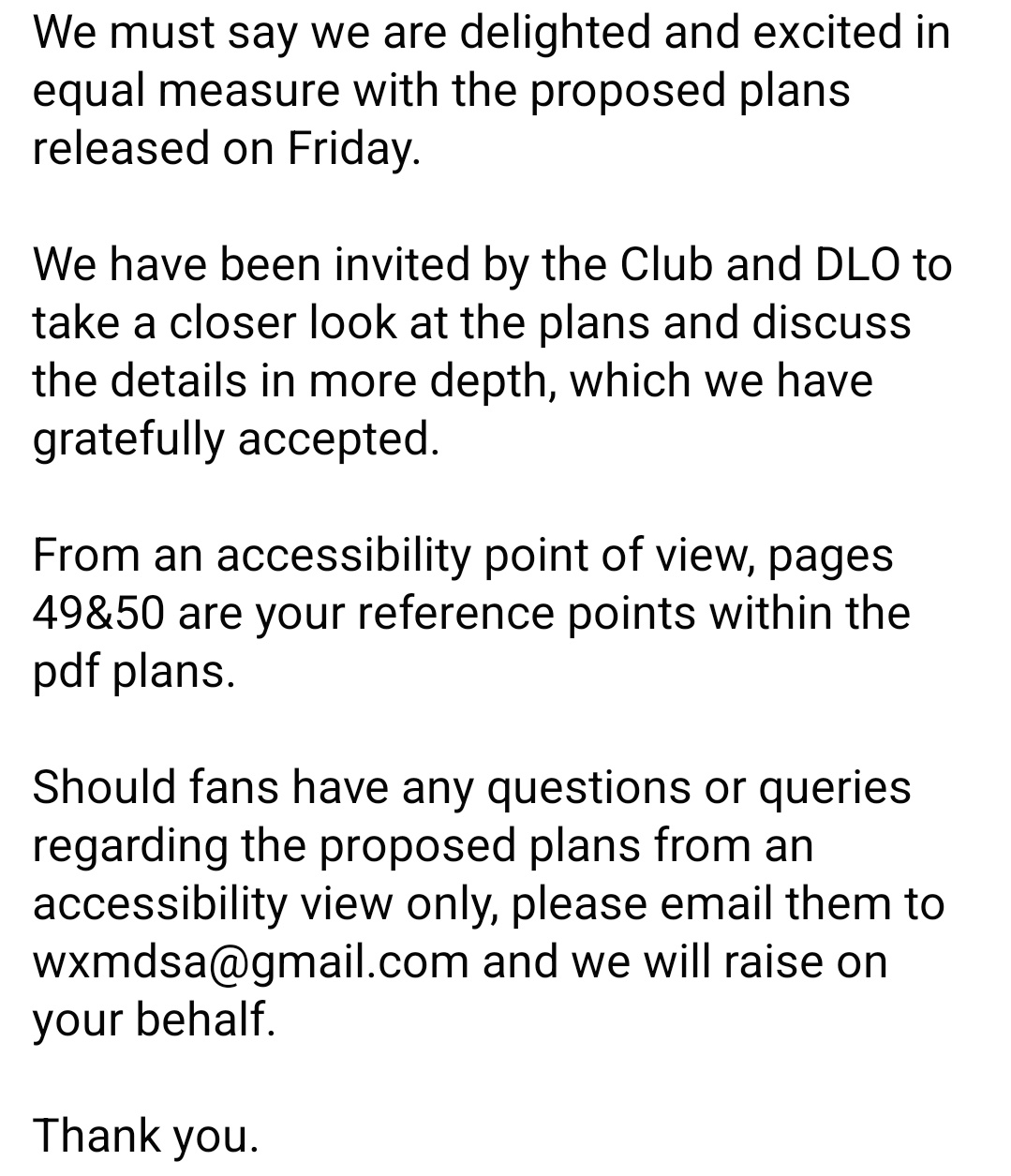 Wrexham AFC DSA on Twitter 