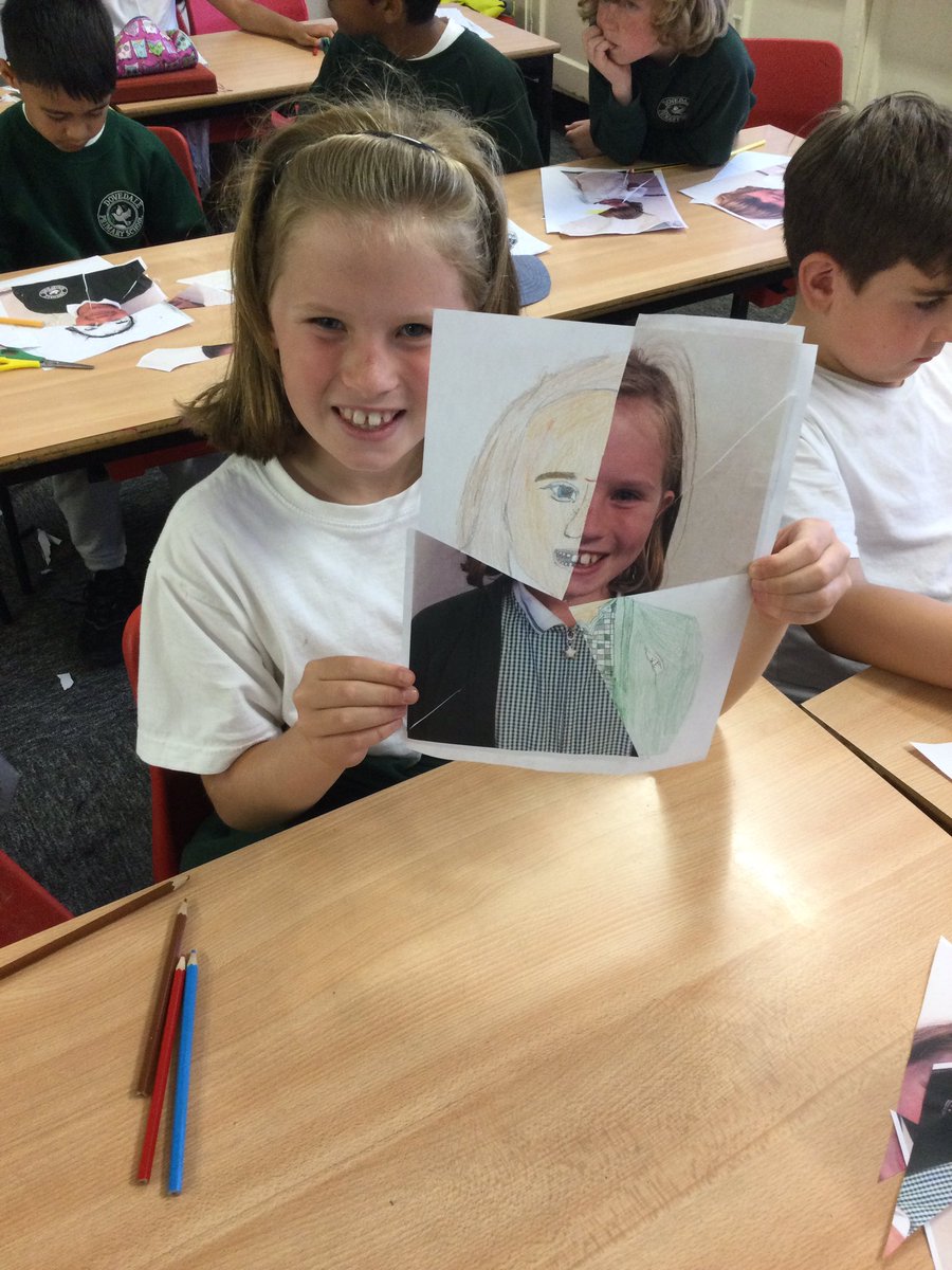 Mirror Portraits 😀🎨🖼 A Day To Create 2022 <a href="/DovedalePrimary/">Dovedale Primary Sch</a> <a href="/DovedaleY4/">Year 4</a> #Daytocreate <a href="/Artsmarkaward/">Artsmark</a> #4B