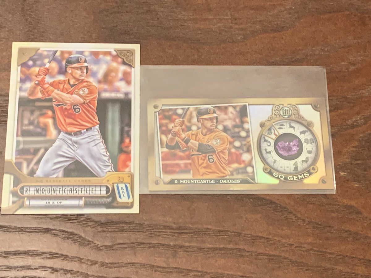 Alright gang two wins, two cards. Like retweet and follow two winners will selected to receive one of each of these Mounties. Winner chosen at 9pm tonight. #Birdland