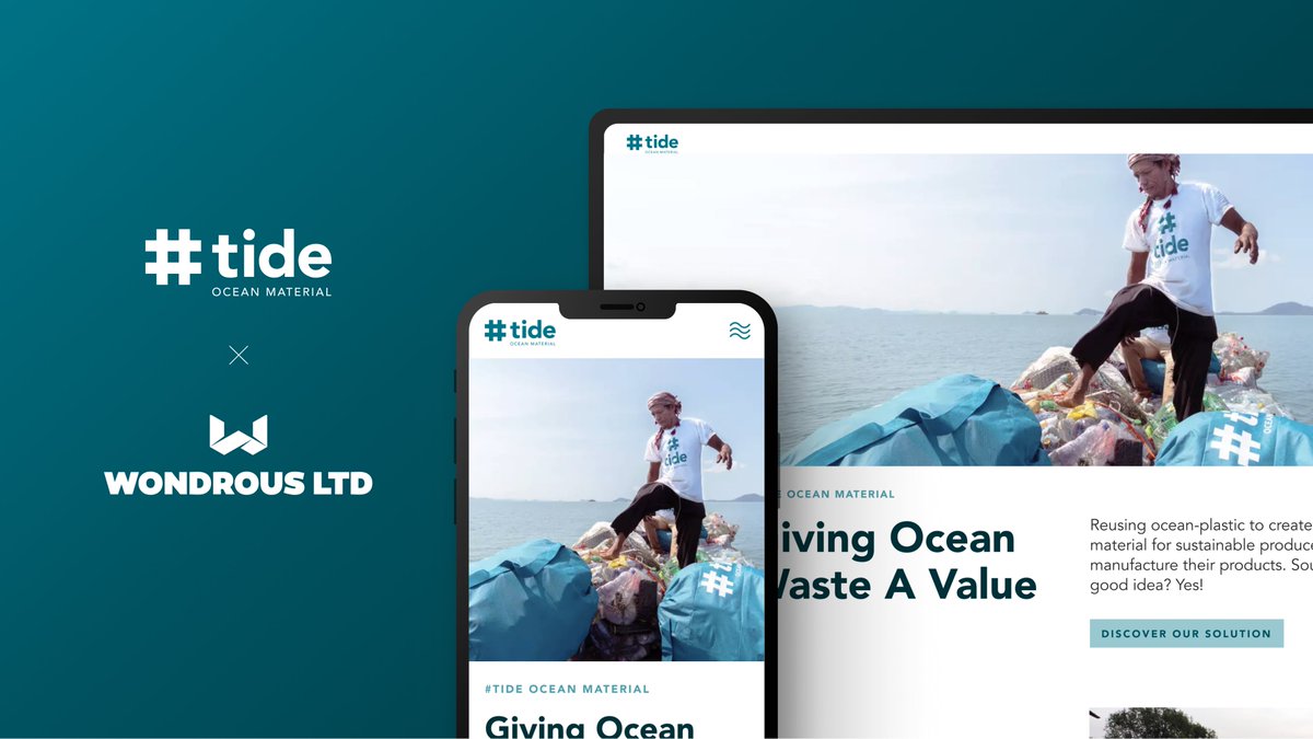 WONDROUS (@wondrousltd) on Twitter photo We are #thrilled to announce our #partnership with <a href="/TideOceanMat/">#Tide Ocean Material</a>!π€Together, we build a new #website for their growing #enterprise and are excited that their website has finally launched!π Head to our website for more details and the reveal π wearewondrous.com/en/stories/comβ¦ We are #thrilled to announce our #partnership with <a href="/TideOceanMat/">#Tide Ocean Material</a>!π€Together, we build a new #website for their growing #enterprise and are excited that their website has finally launched!π Head to our website for more details and the reveal π wearewondrous.com/en/stories/comβ¦