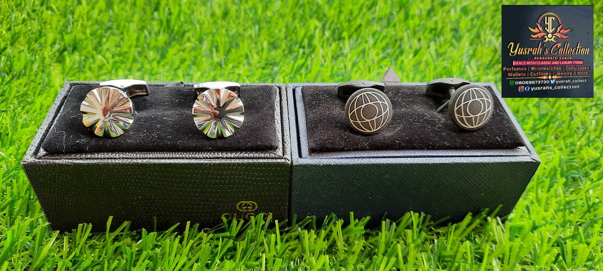 Yusrah_collect's tweet photo. Upgrade your fancy wardrobe with a set of our cufflinks. 
📞: 08069673730
Location: Kaduna
Nation wide delivery 
Kindly retweet.
#ASUU|#Kuje |#Terrorist |#Ruth |#instagramdown
#Kadunaaccesories
#kadunacufflinks
#Onlineaccessories
#AccessoriesOnline https://t.co/r1tSpiL14o