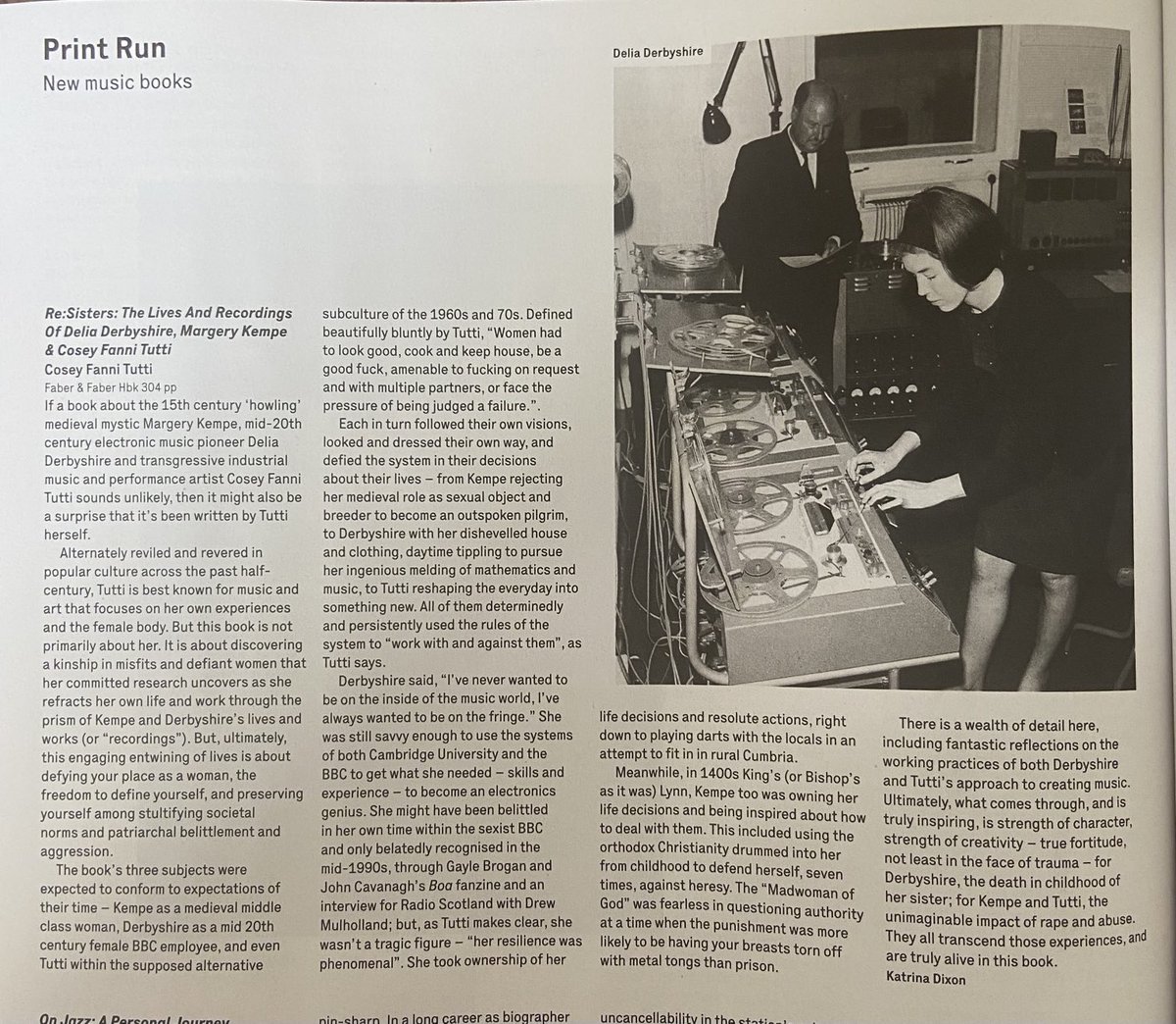 So happy to see such a wonderful first review of <a href="/RE_SISTERS_/">RE-SISTERS</a>  in <a href="/thewiremagazine/">The Wire Magazine</a>. Thank you #Katrina Dixon 🙏 thewire.co.uk/issues/462. ⁦<a href="/FaberBooks/">Faber Books</a>⁩