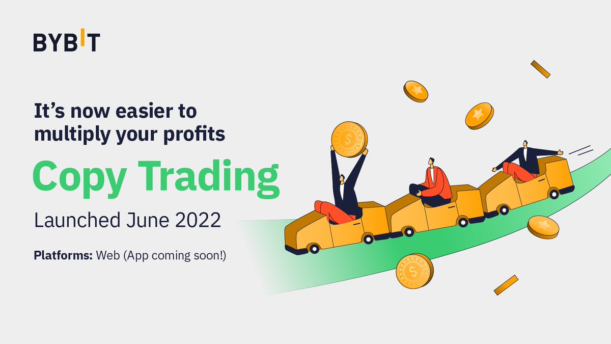Bybit_Official's tweet photo. 📣 It's Now Easier to Multiply Your Profits with Copy Trading!
 
ℹ️ Learn more about Copy Trading, its features, and find out how you can join as a Follower or Principal Trader via our quick guide below.

👉🏻 Learn more here: https://t.co/TOEv4R8IuF https://t.co/ny1eNztkTX