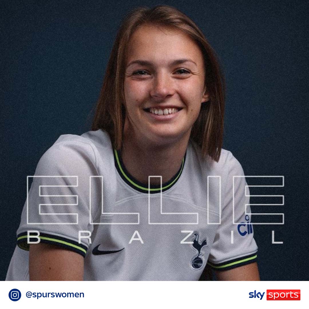 Sky Sports WSL on Twitter "Tottenham sign Ellie Brazil until 2024