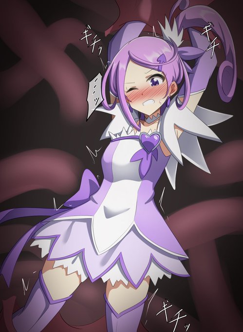 skebより、キュアソードさんエナドレ。
変身解けるくらいしっかり。 