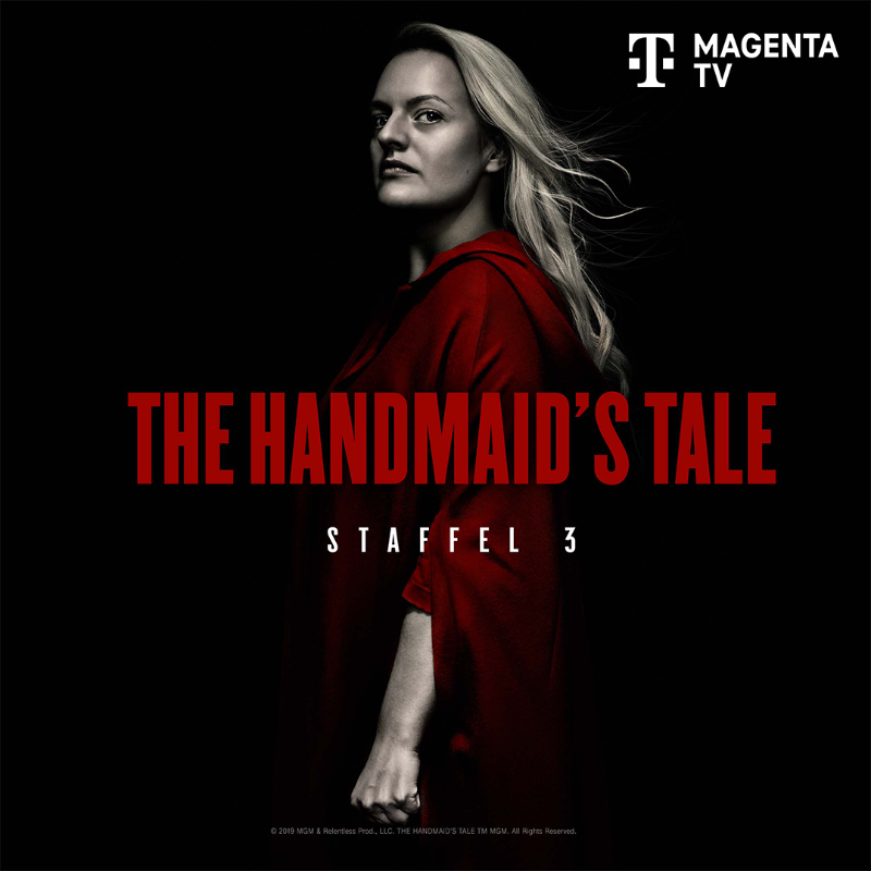 MagentaTV's tweet photo. Achtung! ⚠ Neuigkeiten, die eure Herbstplanung beeinflussen
könnten: Im November startet die 5. Staffel der Erfolgsserie „THE
HANDMAID’S TALE“ – NUR bei MagentaTV. Schaut Staffel 1–4 kostenlos bei MagentaTV und seid bereit für die 5. Runde.