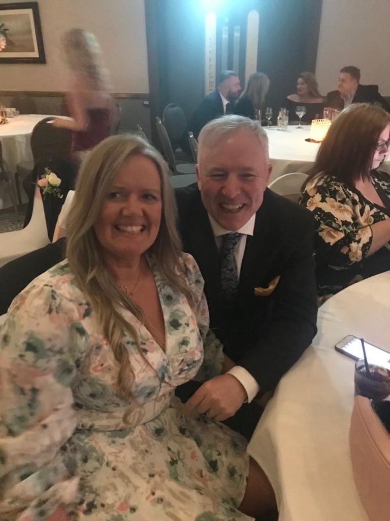 PrincessBoydy's tweet photo. Happy 15th Wedding Anniversary to these amazing humans, Jac & Rob. Been together 35years and still going strong. Love you both loads xx @jacxi33 #sister #broinlaw #family https://t.co/gOARIO5NWb