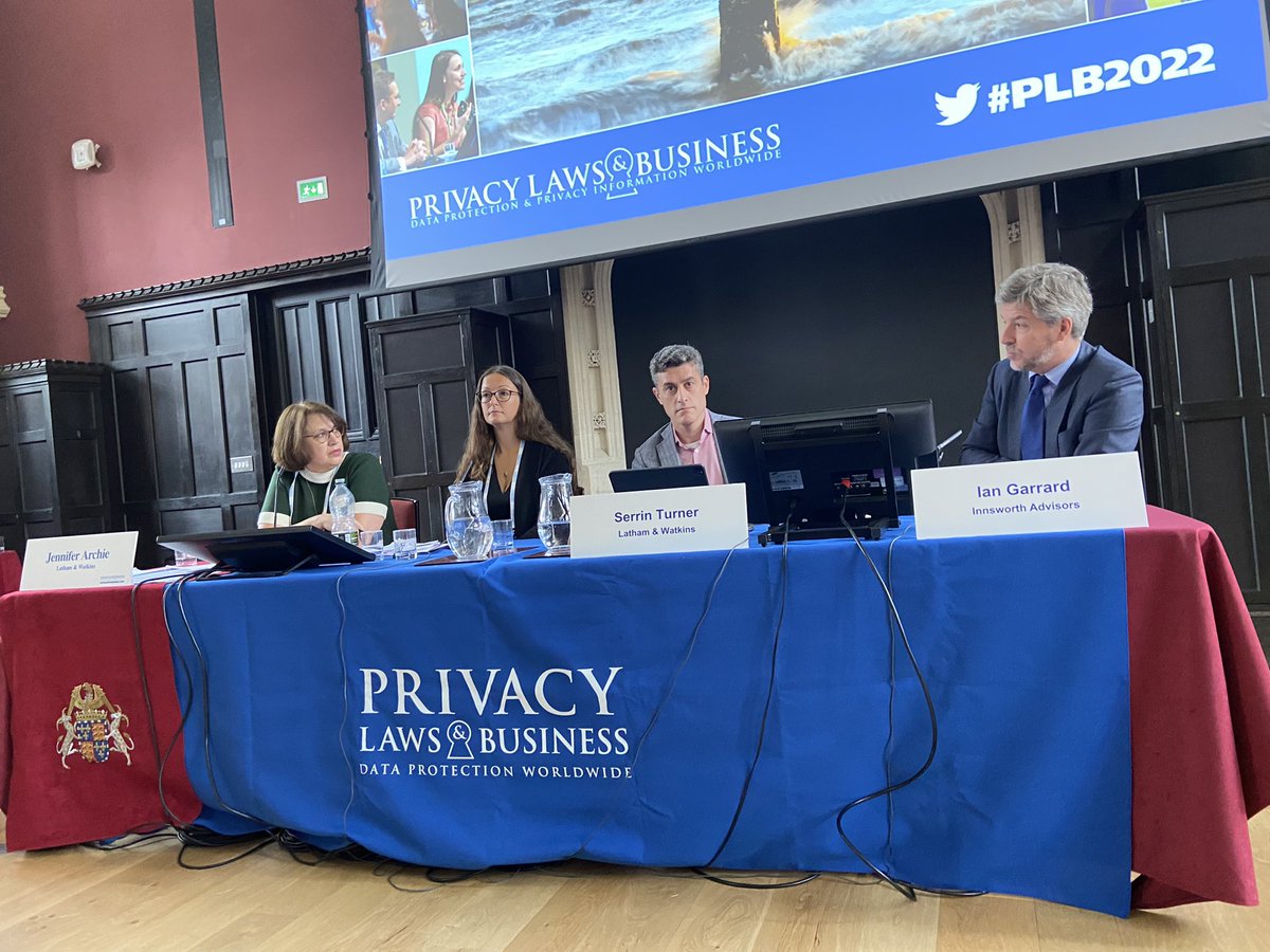 EUstaran's tweet photo. The @UKSupremeCourt decision in Lloyd v Google slammed the door shut to collective actions for data protection law infringements affecting the prospects of litigation funding in this space. #PLB2022 https://t.co/QaT6V44TM2