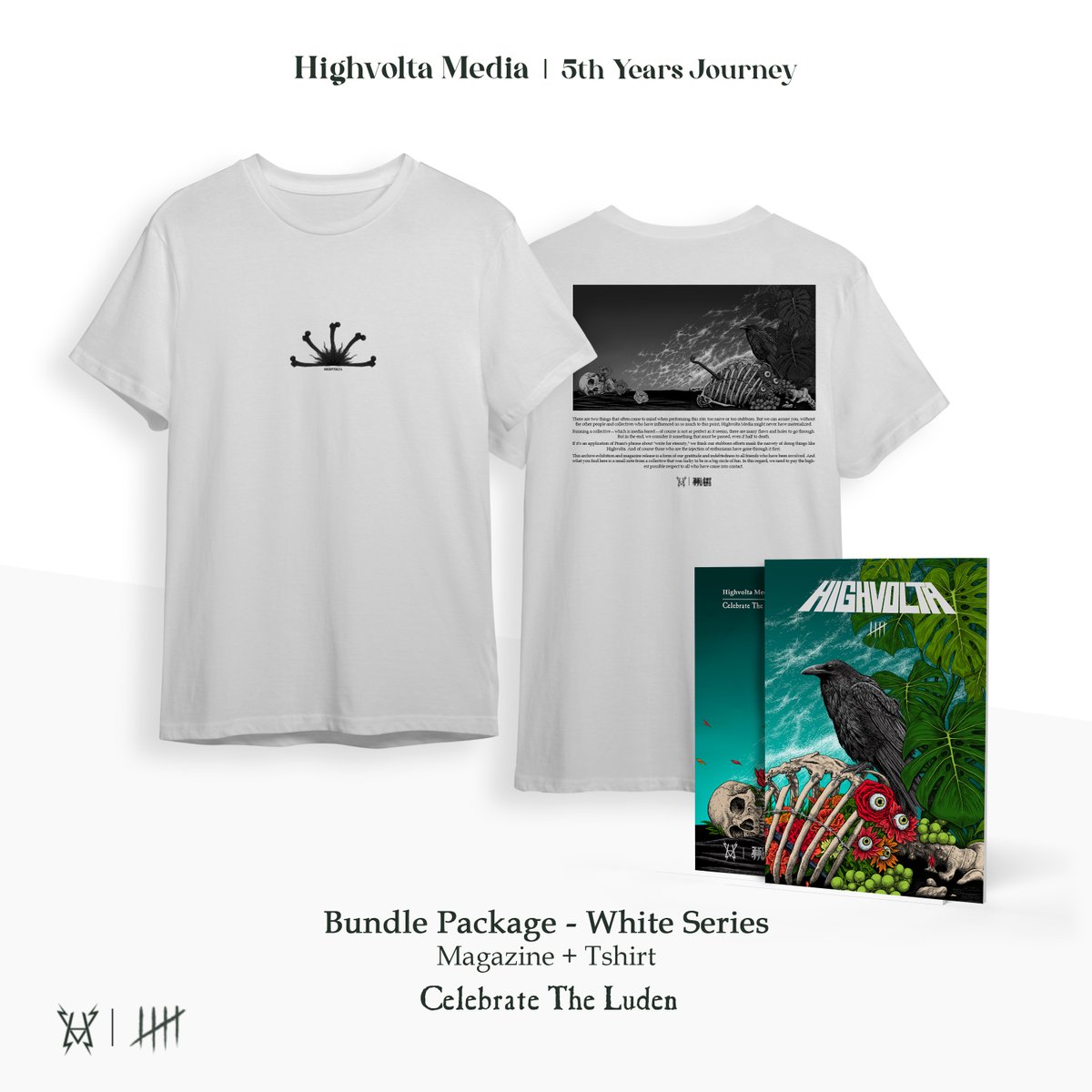 highvolta_'s tweet photo. Open Pre-Order: Highvolta Magazine - Celebrate The Luden

Mulai hari ini kami membuka pre-order Highvolta Magazine dan Bundle Package untuk teman-teman.

Highvolta Magazine: Rp 175.000
Bundle Package: Rp 300.000

Untuk pemesanan dapat melalui Whatsapp ke nomor 08112333706. https://t.co/m0pCcd1uOh