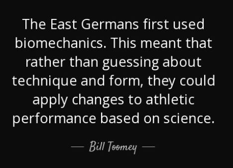 Great quote from American Olympic Athlete Bill Toomey: 
#biomechanics #motorsportbiomechanics