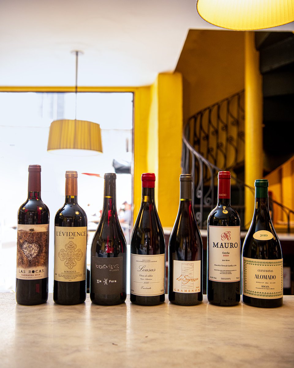 Siete irresistibles tintos a copas para la primera quincena de julio. ¿Con cuál te quedas?