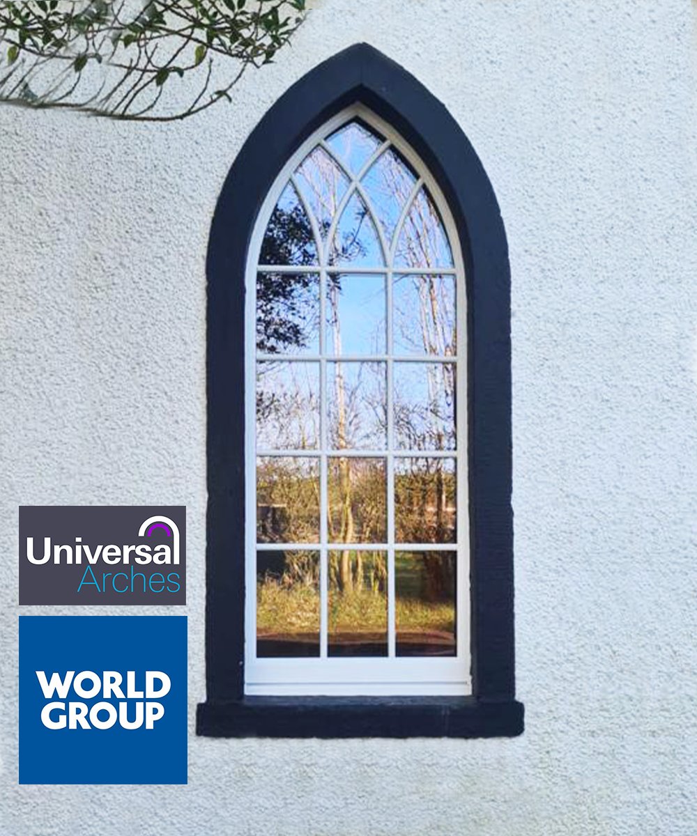 Universalarches's tweet photo. Lovely Example of a Gothic Arched Frame by @WGLTD_Official
Especially good example of PVCu framing including curved astragal bars.
Manufactured to reproduce the original timber windows in this property the clients were very pleased
#Gothic #Astragal #UniversalArches #WorldGroup https://t.co/6waXHKPLhw
