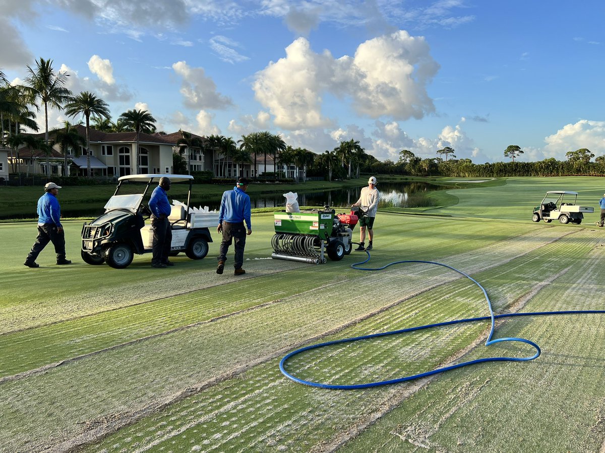 colo326's tweet image. Let’s inject some sand today at FRCC with the help of @ADryject #BePrepared #SolidTeam ☀️⛳️