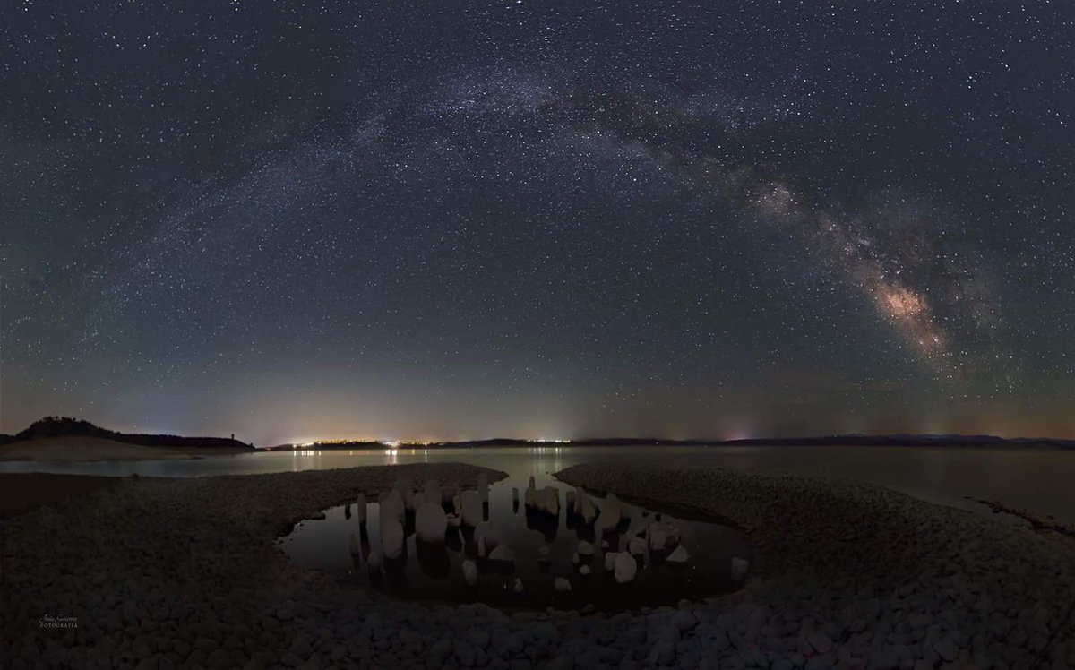 Vía láctea desde La Haba (Badajoz) por Ruben Flores Diaz
