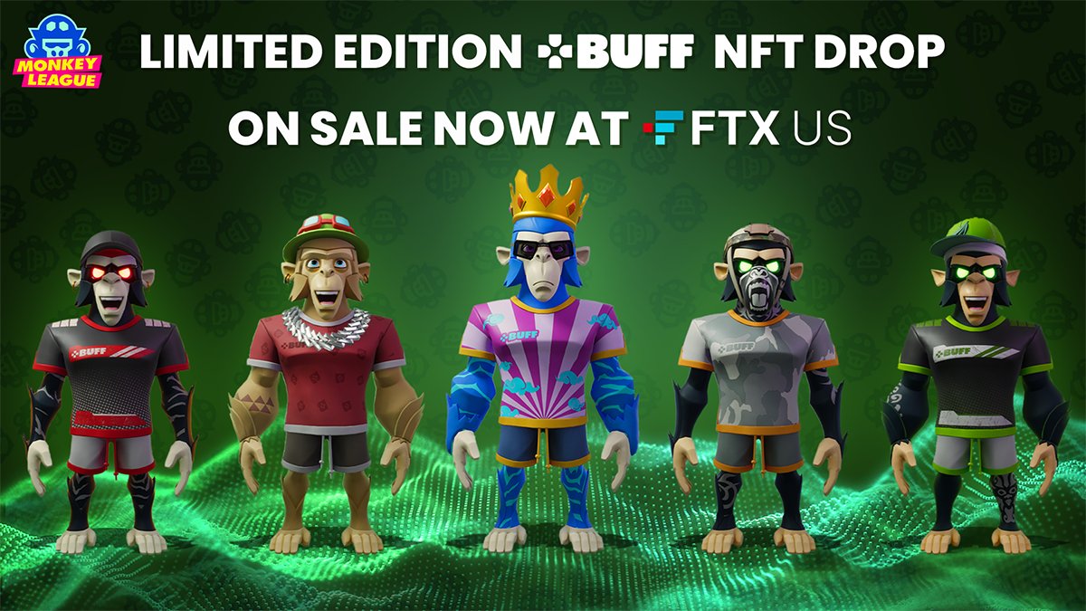 MonkeyFans and MonkeyFam!

The moment you've been waiting for has arrived 🥁🥁🥁

Our Limited Edition <a href="/BUFF/">buff</a> Monkey NFT. ARE. LIVE!! 🔥🚀

Go to <a href="/FTX/">Ross DeMeyere</a> before they run out! bit.ly/3IfzcXb 🏃‍♂️

About the NFTs: bit.ly/3yL5RAP

$MBS #MonkeyTrain #NFT #LimitedEdition