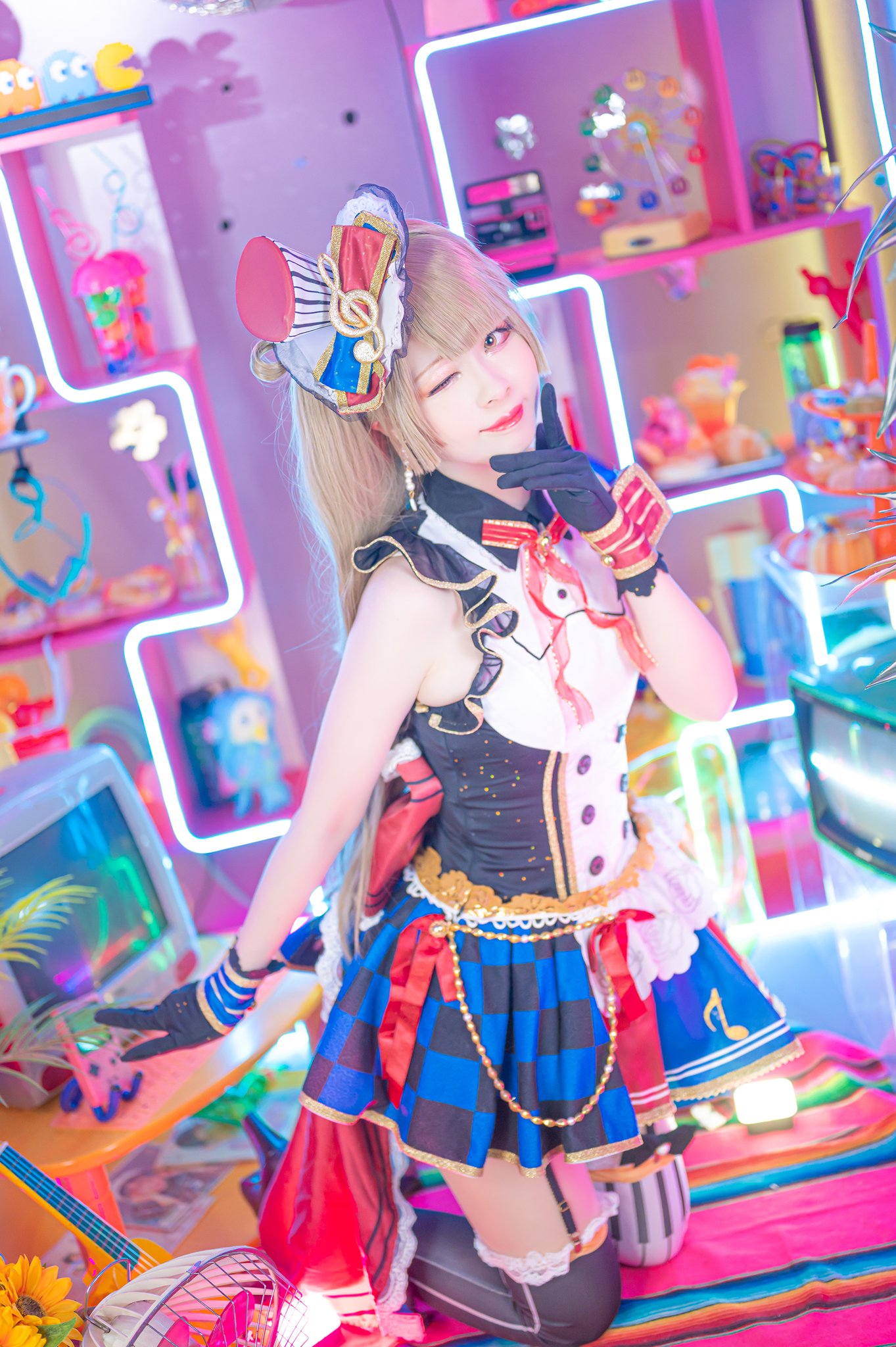 ラブライブ! 南ことり カフェメイド覚醒後 コスプレ 衣装 A ラブライブ! 南ことり カフェメイド覚醒後 コスプレ 衣装 A