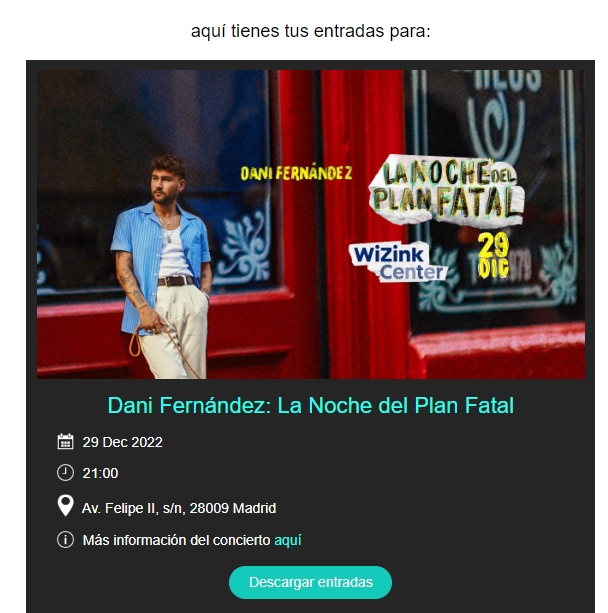 unpeto's tweet photo. Ya tengo #PlanFatal para despedir el año. @DaniFdez https://t.co/jDtrjdH54Y
