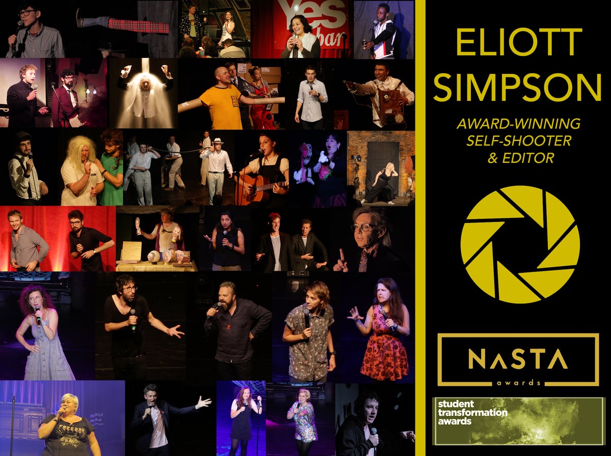 Need your Edinburgh Fringe show filmed? Then you're in luck! I'll be up for the entire festival filming shows! I'm an award-winning self-shooter &amp; editor, having previously been the official videographer for the Pleasance Theatre and have filmed countless shows!

Dm me for rates!