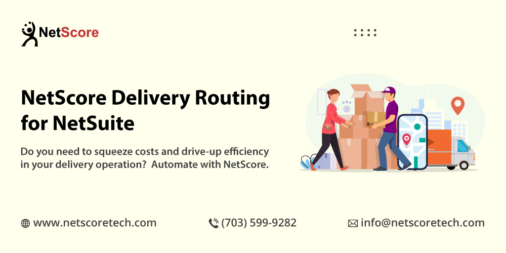NetScoreTech's tweet image. It is challenging to run an effective #deliveryoperation. The fees charged for #delivery services can contribute to a company&apos;s revenue stream and help cover delivery costs. 

Visit blog: bit.ly/3bPhrlw

#deliveryroutingsoftware #deliveryrouting  #NetScore #NetSuite