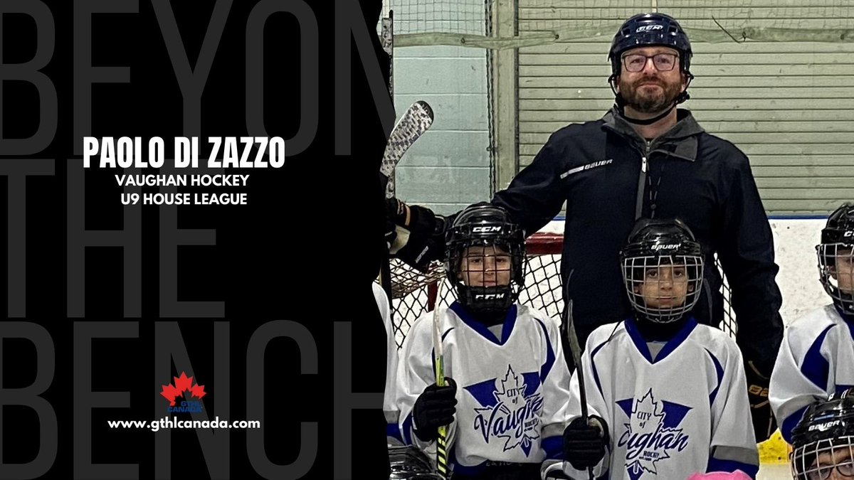 GTHLHockey's tweet photo. "It’s about having fun and it’s about getting them outside of their comfort zones.”

@VaughanHockey house league coach Paolo Di Zazzo shares his love for the grassroots level of sport in the latest GTHL's Beyond the Bench.

📰 | https://t.co/VtM3YEOM1t https://t.co/wUNgw8HmmH
