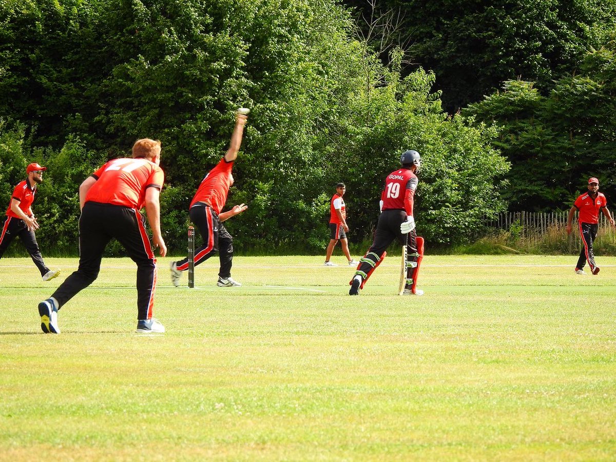 MATCH ACTION 🇬🇮 vs 🇲🇹 03/07/22 5th Place Playoff T20 World Cup Sub Regional Qualifier Group C Brussels, Belgium