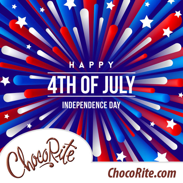 Have a safe and happy 4th of July! 

#independenceday #4thofjuly #chocorite