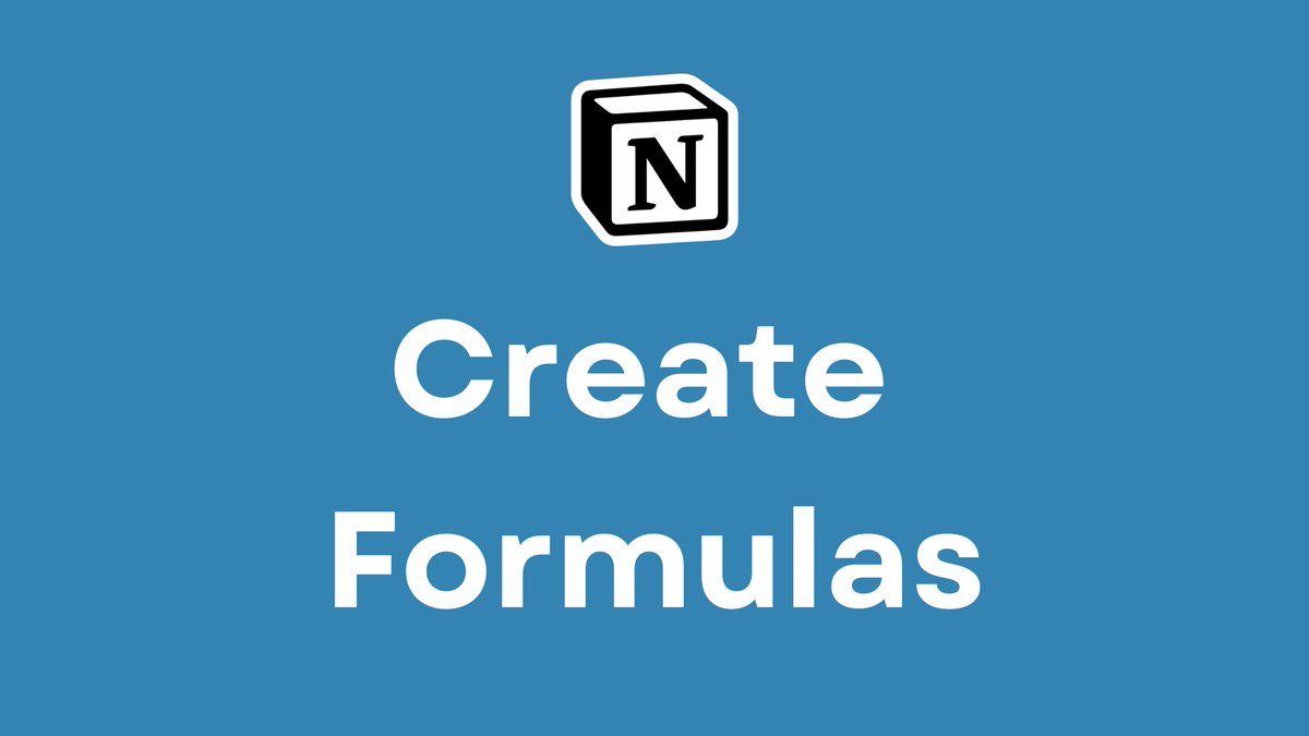 viewzmass's tweet photo. @NotionHQ Day 3⃣ - 30 Days 30 Tips
Create formulas within tables, just as you probably already do in Google Sheets or Excel
See it in action👇
#30Days30Tips
https://t.co/LTtUr7epbp https://t.co/ivNUH6FXuj