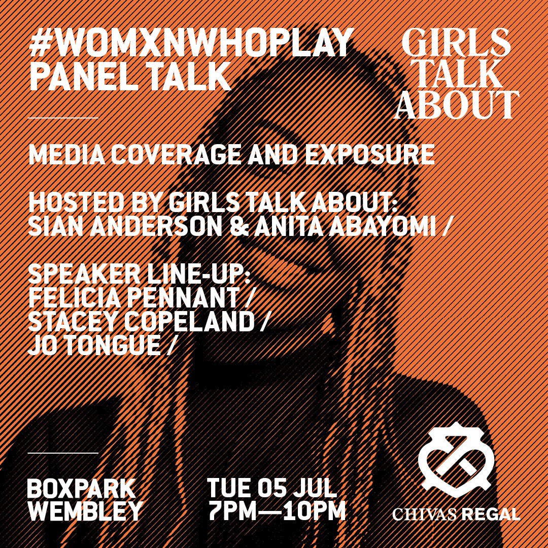 SEASON zine (@season_zine) on Twitter photo Our EIC <a href="/feliciapennant/">Felicia Pennant</a> is on tomorrow’s <a href="/BoxparkWembley/">BOXPARK WEMBLEY</a> panel discussing how women are represented in sports media with <a href="/tonguetweets/">Jo Tongue MBE</a> and <a href="/scopelandboxer/">Stacey Copeland</a>. Stats like women’s sports only receives 4% of all coverage are damning. Book your free ticket now: bit.ly/3ah3lJ5 Our EIC <a href="/feliciapennant/">Felicia Pennant</a> is on tomorrow’s <a href="/BoxparkWembley/">BOXPARK WEMBLEY</a> panel discussing how women are represented in sports media with <a href="/tonguetweets/">Jo Tongue MBE</a> and <a href="/scopelandboxer/">Stacey Copeland</a>. Stats like women’s sports only receives 4% of all coverage are damning. Book your free ticket now: bit.ly/3ah3lJ5