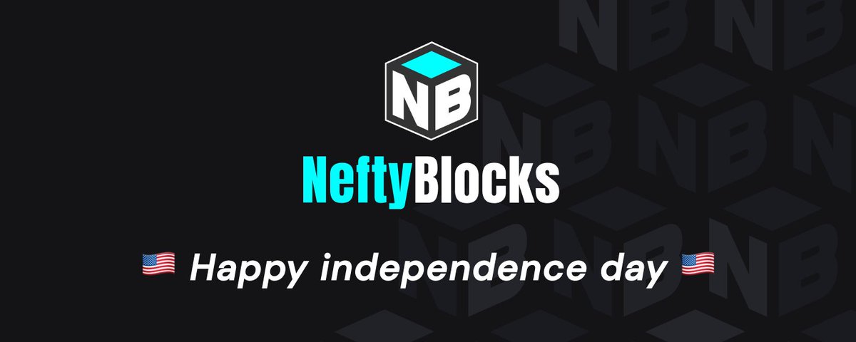 neftyblocks's tweet image. Cheers to our friends from the US celebrating #IndependenceDay2022 !