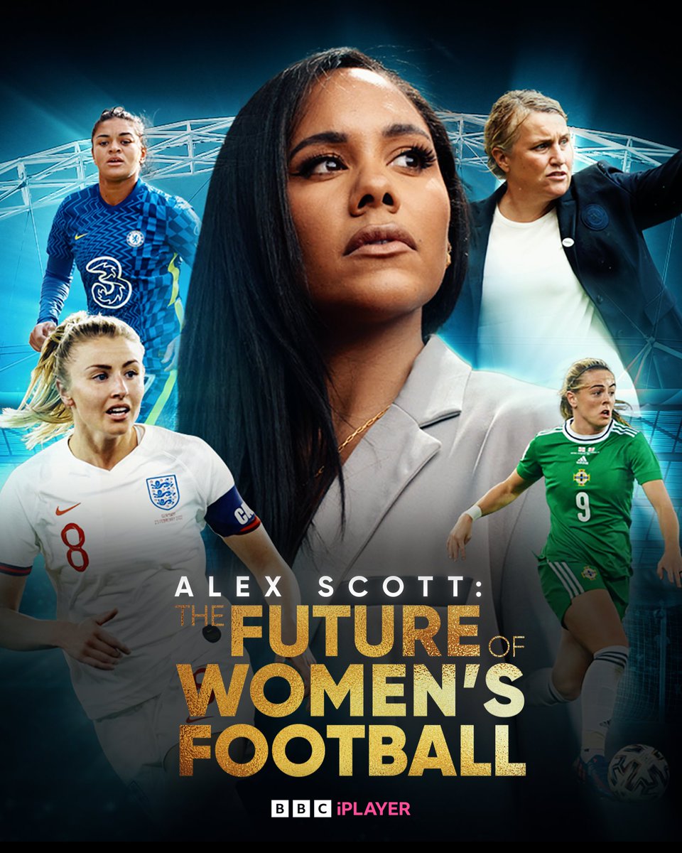 We're super pleased to have provided post production on <a href="/BBCSport/">BBC Sport</a> doc <a href="/AlexScott/">Alex Scott</a>: The Future of Women’s Football. Former England international Alex Scott looks at the explosion in popularity of women’s football and asks what the future holds for the game she loves. 
📺<a href="/BBCiPlayer/">BBC iPlayer</a>