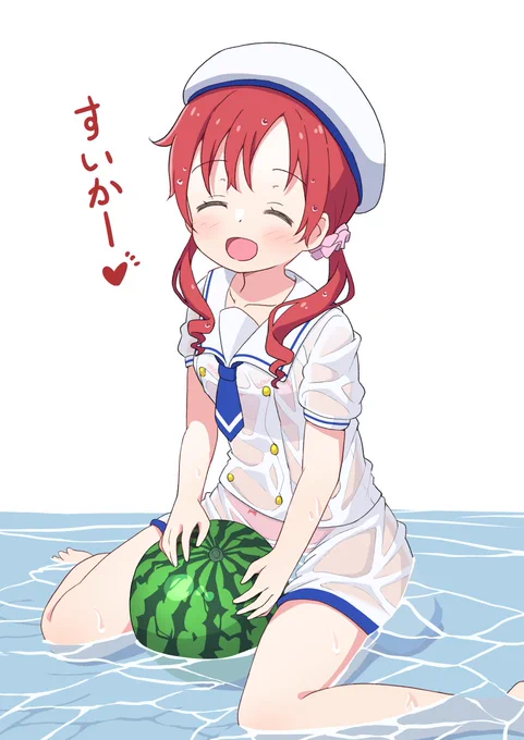夏っぽいメグ 