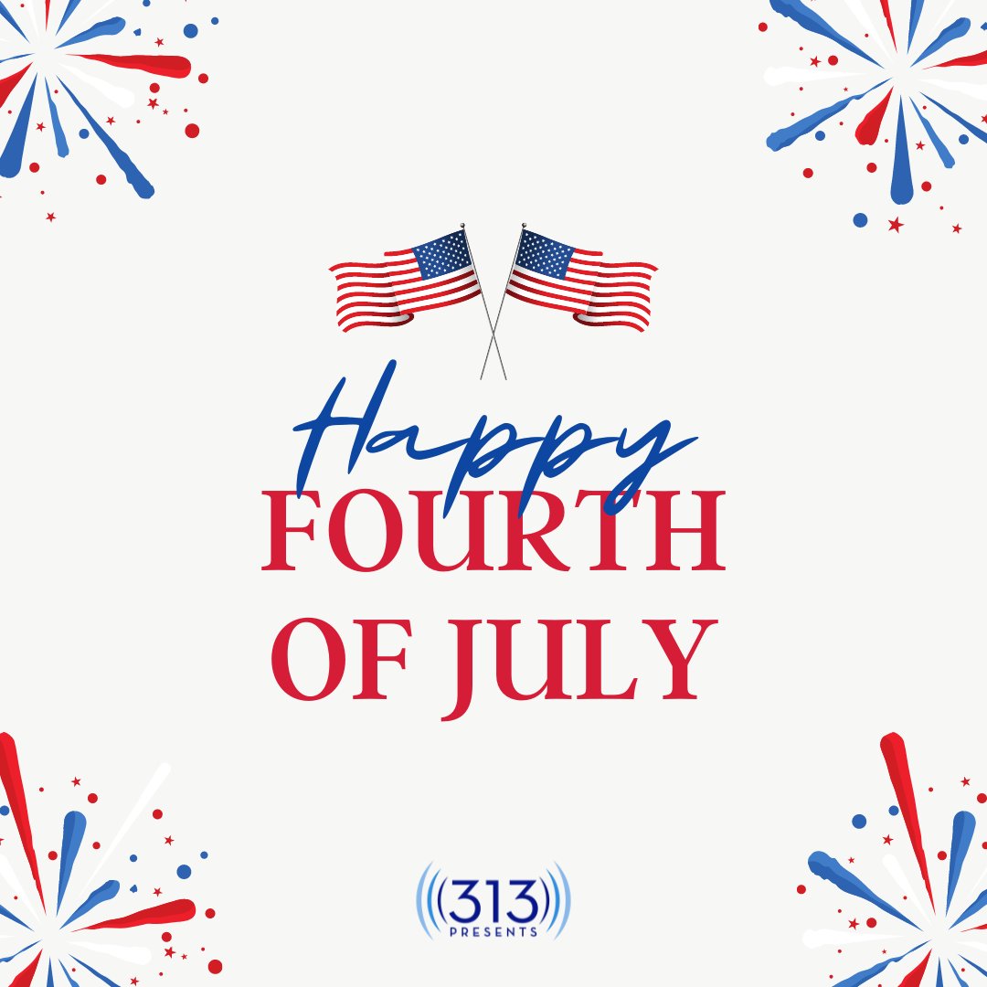 Happy 4th of July, Detroit! #4thofJuly 🇺🇸 💙