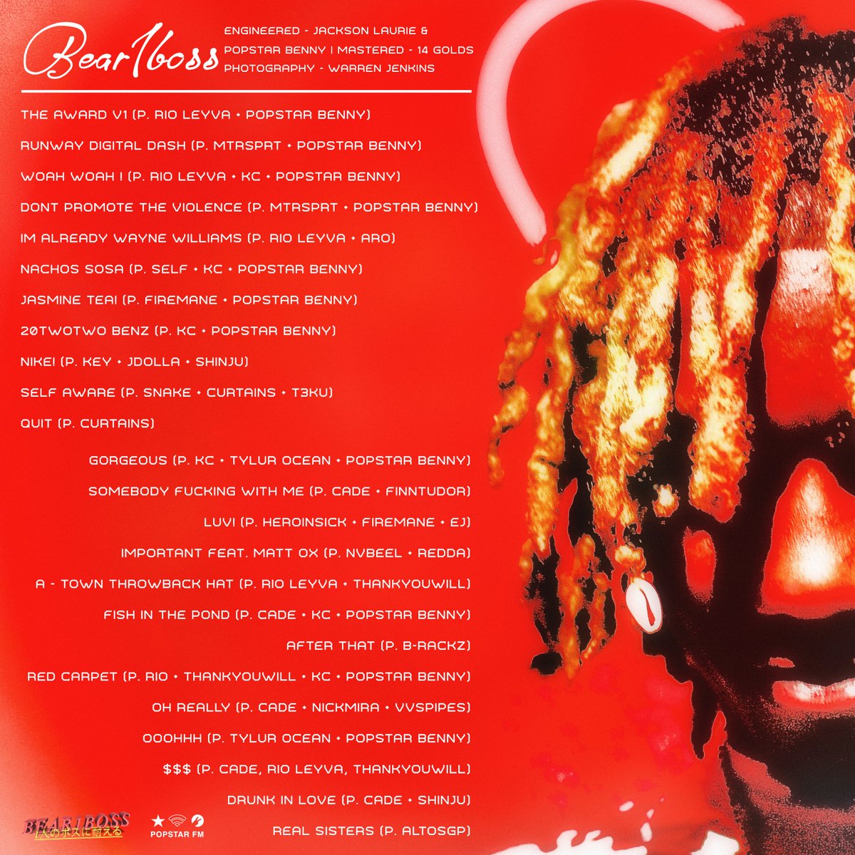 popstar_fm's tweet photo. Bear1boss ~ Bear1boss (Album)
out now on all platforms! 🧸💿

https://t.co/SxTy2aQ77r https://t.co/TAApsI6yfR