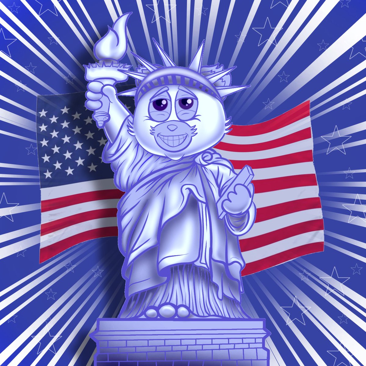 #BadBears 4th of July Celebration🇺🇸
🇺🇸Independence Day Giveaway 🇺🇸
1.) ❤+Retweet 
2.) Follow <a href="/ScottieTash/">Scottie.ENJ 🟩</a> 
3.) Drop Enjin Wallet Address 👇 
4.) Drink Responsibly 🍺 🍻 
Happy 4th of July from the #BadBears
#Enjin #EnjinNFT #Jumpnet #BabyBadBears
