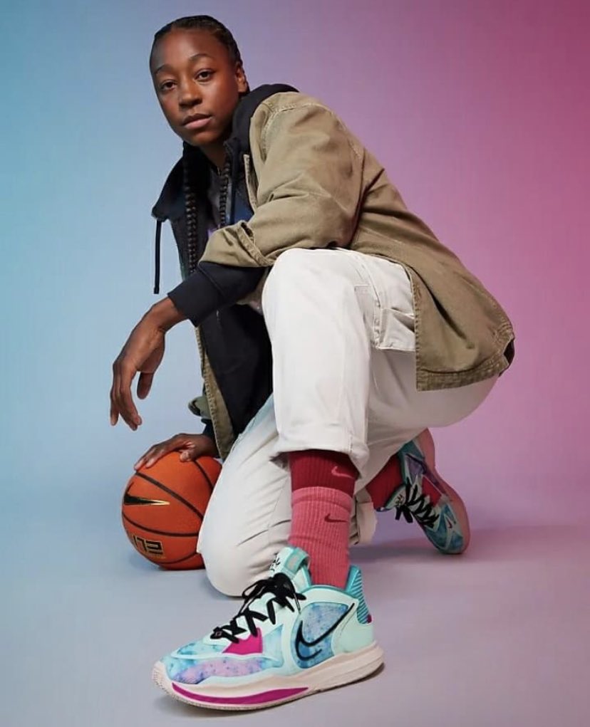 Seattle Storm guard Jewell Loyd Kyrie Low 5 Community Kicks  display picture 1