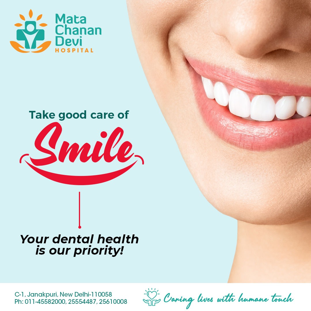 We’re here to help you take good care of your smile. Our goal is to ensure that every person has a healthy, beautiful smile.

#Matachanandevihospital #Healthcare #Besthospital
#Patientcare #Care #24x7emergency #MCDH
#Besthospitaldelhi #healthylife