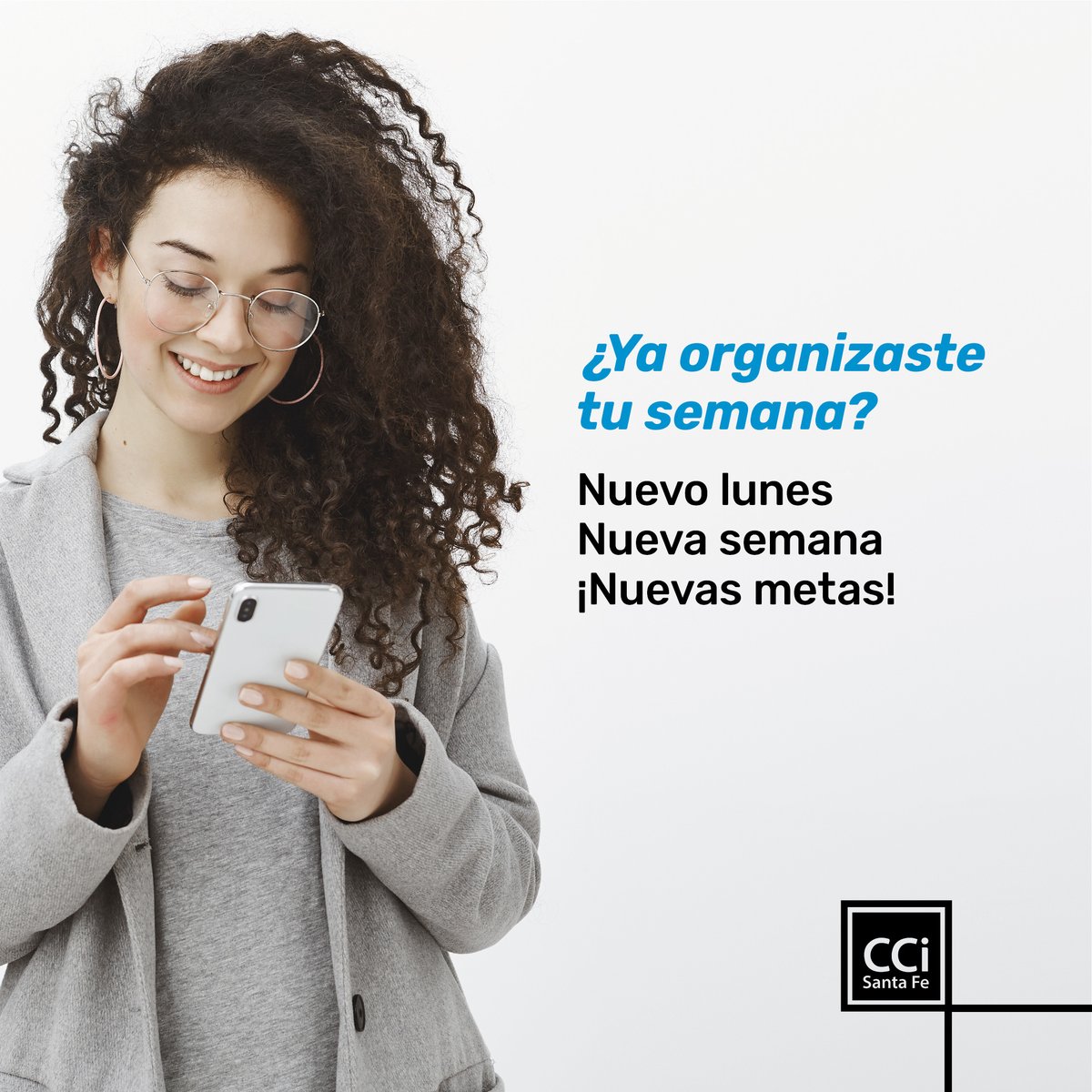 ccisantafe_ok's tweet photo. Buen lunes👋
Hoy es un buen día para organizar tu semana. 
Hacé una lista con objetivos, claros y alcanzables.
Tachalos ✍️ a medida que los vayas alcanzando y vas a ver cómo tu mente se libera y ¡trabaja mejor!
Al final de la semana, contanos si te sirvió este consejo. https://t.co/Gwd3uedtiI