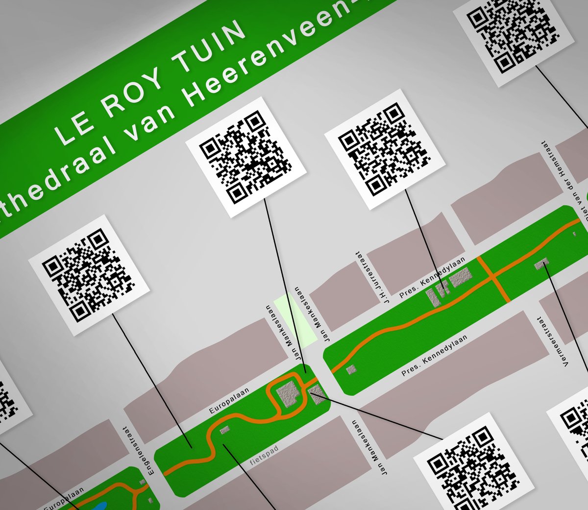 De Le Roy tuin doet in samenwerking met <a href="/HistorieHveen/">stichting Historie Heerenveen</a> mee aan de <a href="/OpenMonumentdag/">VriendenLoterij Open Monumentendag</a> op 10 en 11 september 2022. Aan de hand van een plattegrond met QR-codes kunt u een informatieve wandeling maken door deze #ecokathedraal