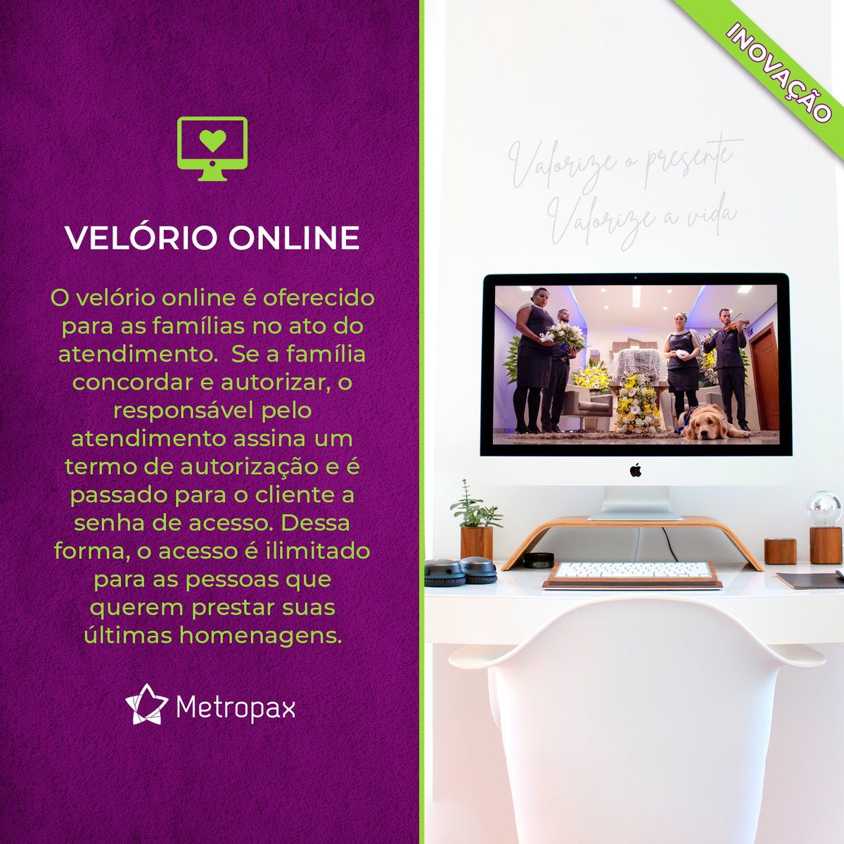 grupometropax's tweet photo. Nesses mais de 45 anos de história, a inovação e a transparência sempre foram essenciais para a Metropax, dessa forma, acolhemos as famílias com todo conforto, respeito e carinho! 

Conheça um pouco mais sobre os nossos diferenciais. 
#metropax #diferenciais #funeraria https://t.co/kvW2k9NQlk