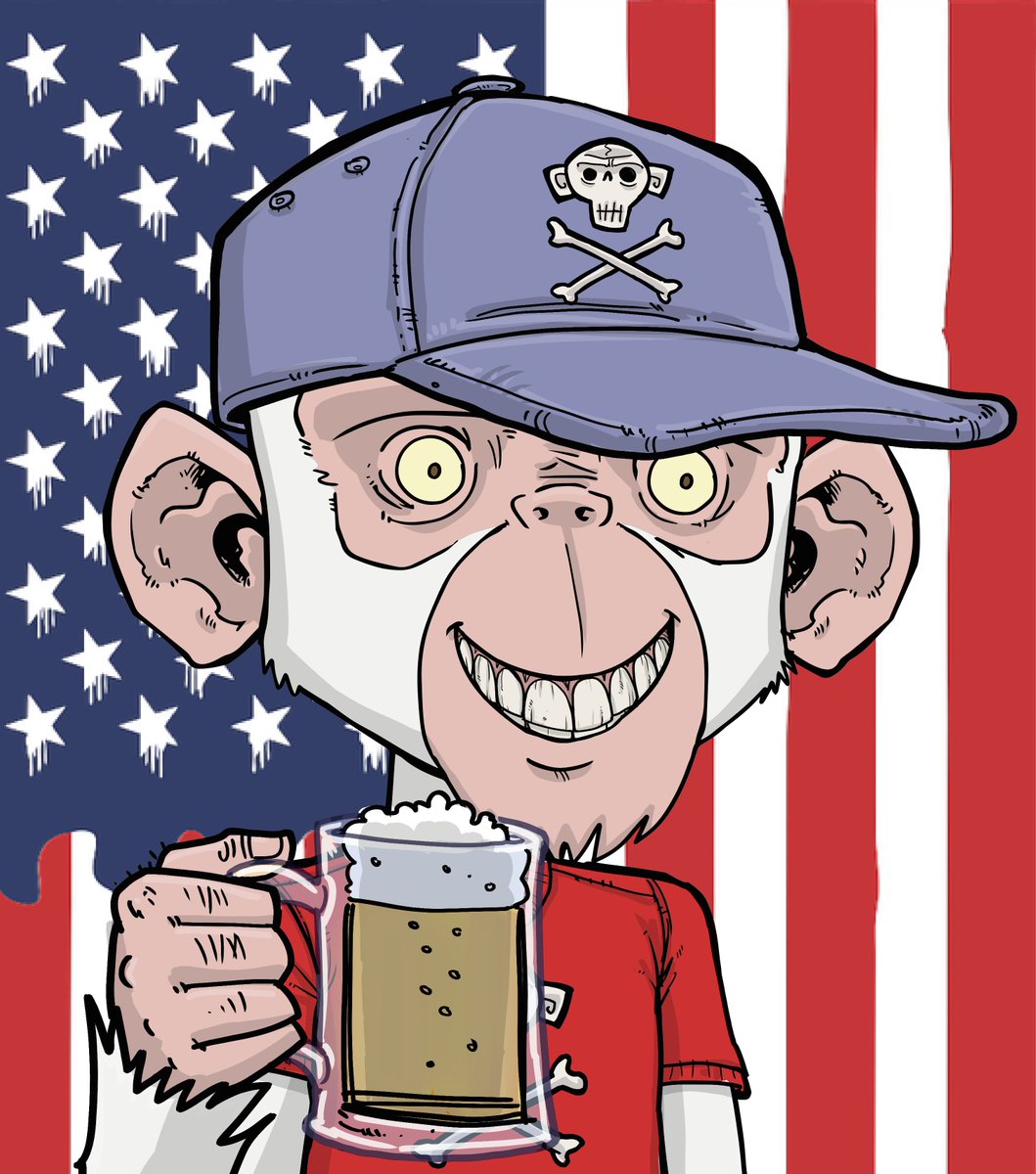 Happy 4th of July to all of our American friends out there 🇺🇸 

#LostApesStayTogether ❤️🤍💙