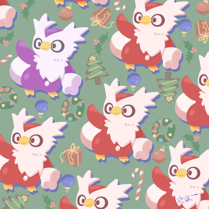 デリバードのtwitterイラスト検索結果