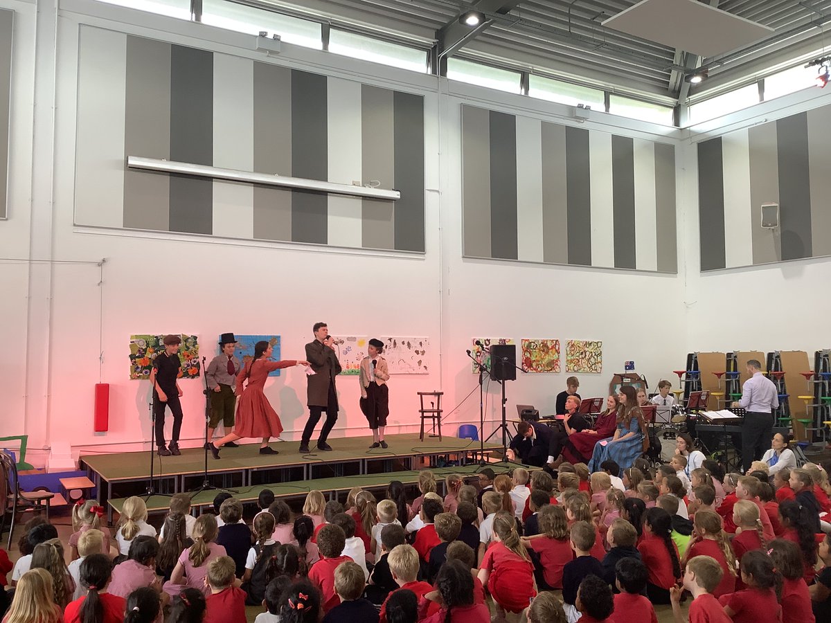 Shinfieldschool's tweet photo. Thank you to St Crispins School for visiting us last week and performing Oliver to all the children, they really enjoyed the show! https://t.co/gnQT0qWfex