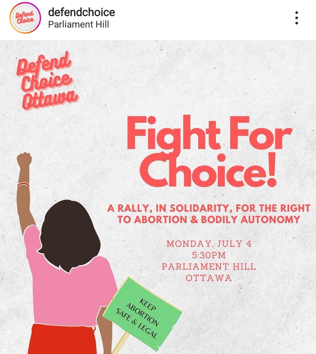 DefendChoiceOtt's tweet image. 👉Location change!!! See you at Parliament Hill #ottnews #Ottawa #canfem