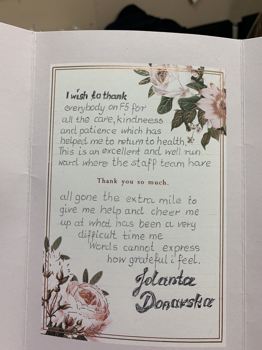 F5Ward's tweet image. What a beautiful gift basket of thoughtful gifts kind words for our ward from our patient who’s been with us a while, going home finally on wed.Thankyou .  Consent gained from patient for photo .F5 St Luke’s