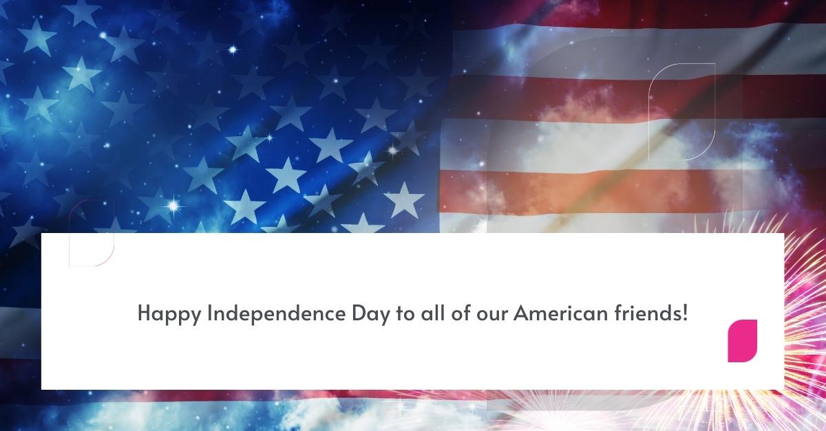 We'd like to wish all of our American friends, clients, partners and colleagues a happy Independence Day 🇺🇸