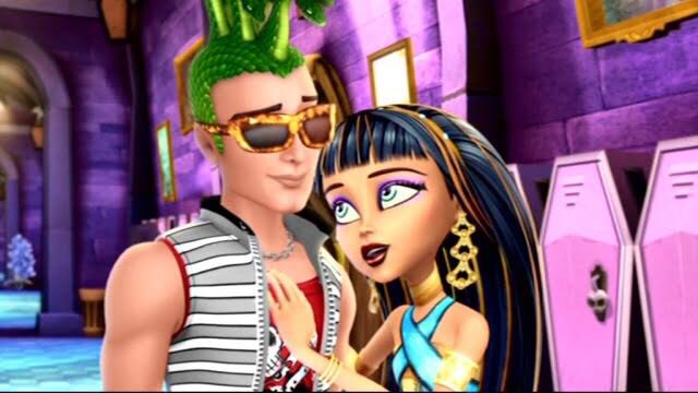 neferaskul's tweet image. "we are Cleo and Deuce and nothing will change that…" 💔 #MonsterHigh